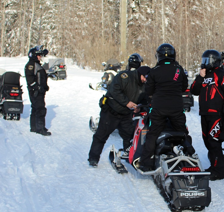 POLICE OUT TO MUFFLE MODIFIED SNOWMOBILE EXHAUST SYSTEMS