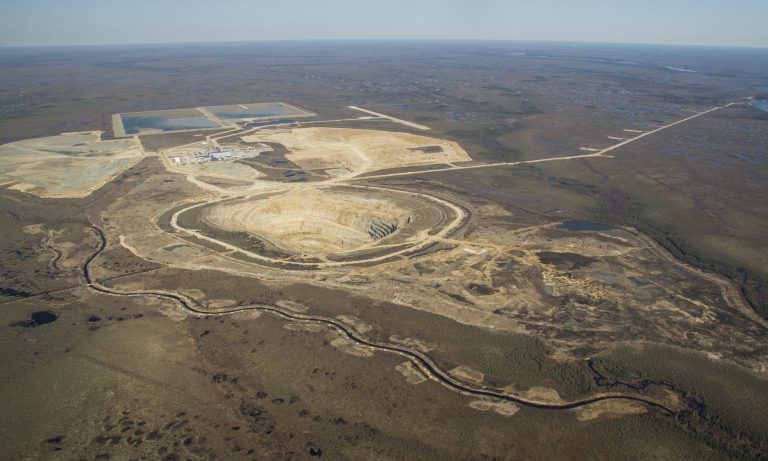 Victor mine extracts its final diamonds