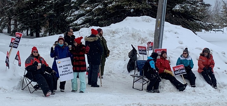 Striking teachers call out education minister