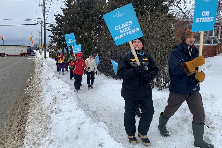 OECTA stages first strike in contract dispute with Ontario government