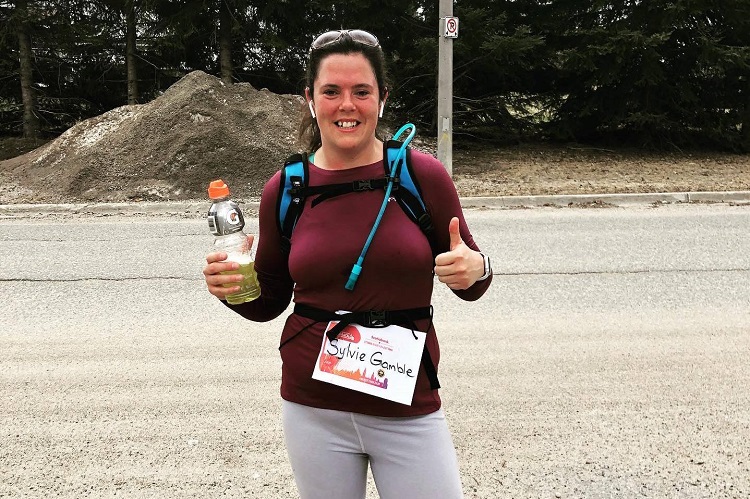Iroquois Falls woman celebrates renewed fitness by running a half marathon