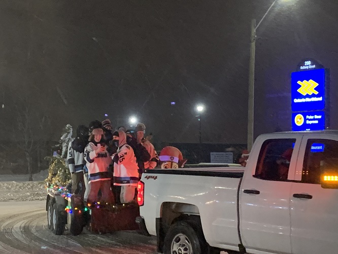 Santa Claus Parade this Thursday night in Cochrane