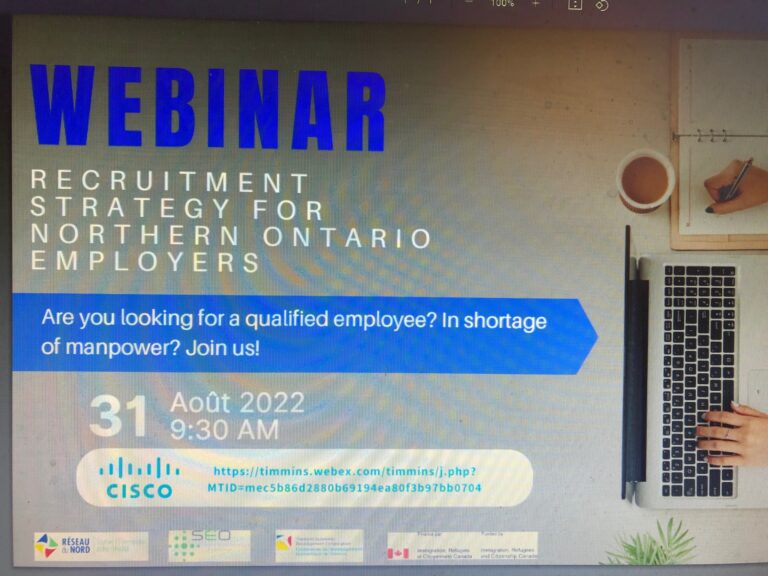 Employer webinar for hiring new Canadians set for August 31st