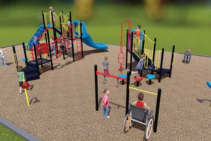 New playground officially opens Tuesday