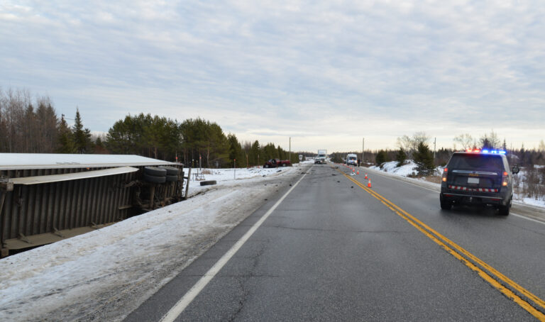 Serious accident closes highway 11 for six hours