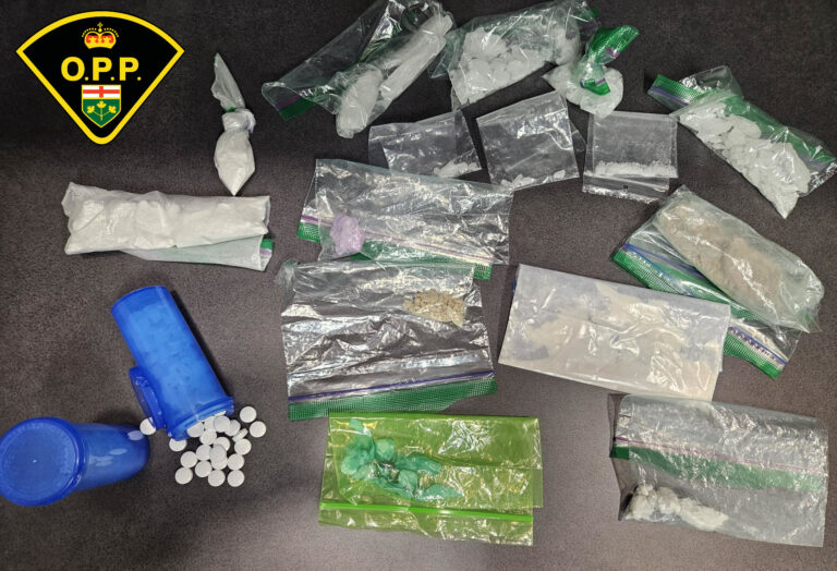 OPP lay numerous charges after major drug trafficking stop in Kapuskasing