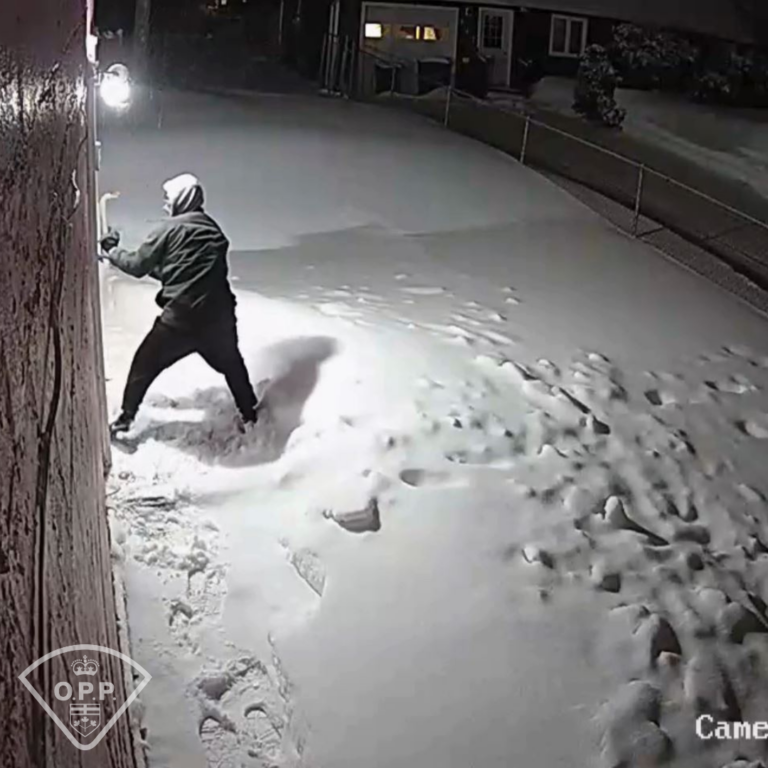 OPP looking for suspect in attempted break-in at cannabis store in Cochrane