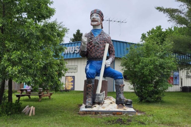 The Storyteller completes his move from Porquis to the museum in Iroquois Falls